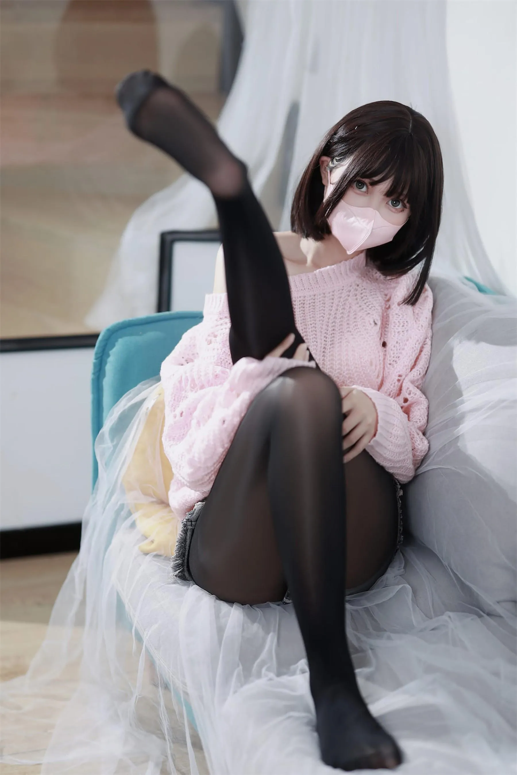 洛桑w伊梓 – NO.08 升玖老师 毛衣 [41P]插图9